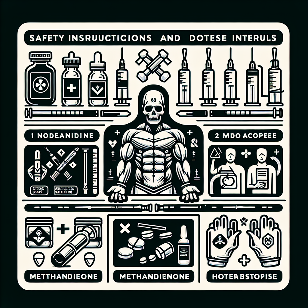 Sicherheitshinweise und Dosierungsintervalle für die Anwendung von Methandienon