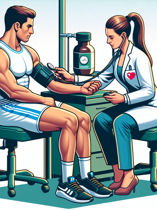 Blutdruckkontrolle beim Einsatz von Clomiphene citrate im Sport