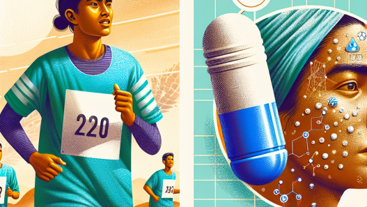 Sport und Schwitzen: Wie Isotretinoin bei Akne hilft