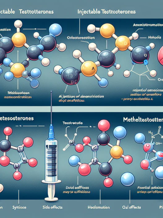 Unterschiede zwischen injizierbaren Testosteronen und Methyltestosterone