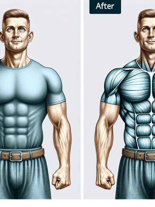 Verbesserung der muskulären Definition durch Methanolonacetat oral