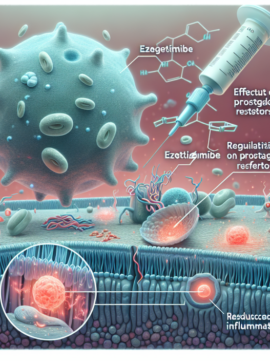 Einfluss auf Prostaglandin-Rezeptoren: Entzündungsregulation unter Ezetimib