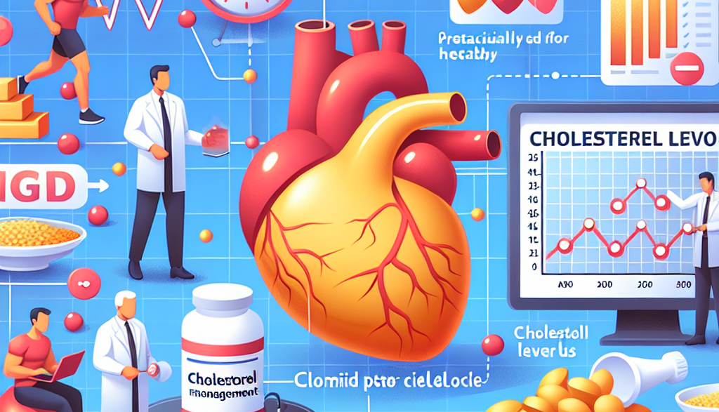 Gesamtcholesterin während Clomid-PCT: Gesundheitsmanagement für aktive Athleten